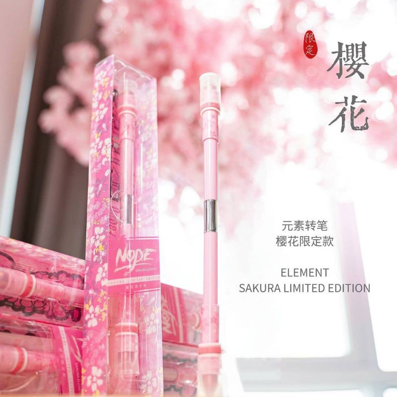 Pen spinning sakura nope element original dari mr.nope
