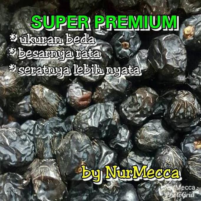 

Oleh-oleh Haji Kurma Ajwa Jumbo 250 gr XL Super Besar Nabi Rosul Premium