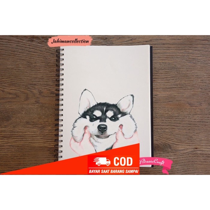 

✨ BISA COD ✨ Notebook / Sketchbook / Buku / Binder husky