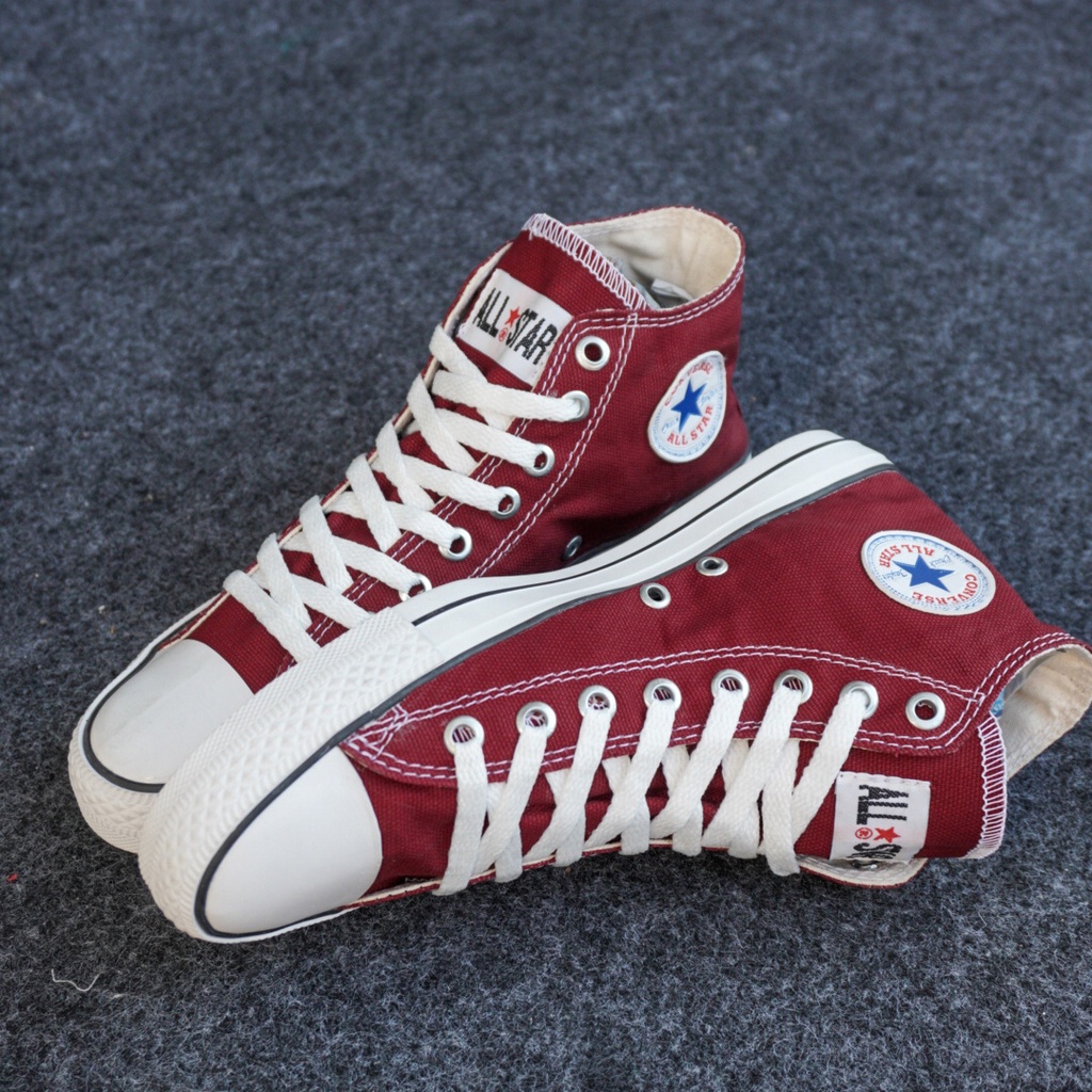 BISA COD !! SEPATU PRIA CASUAL SNEAKERS CONVERSE HIGH 70s CLASIC MERAH SEPATU PRIA / WANITA