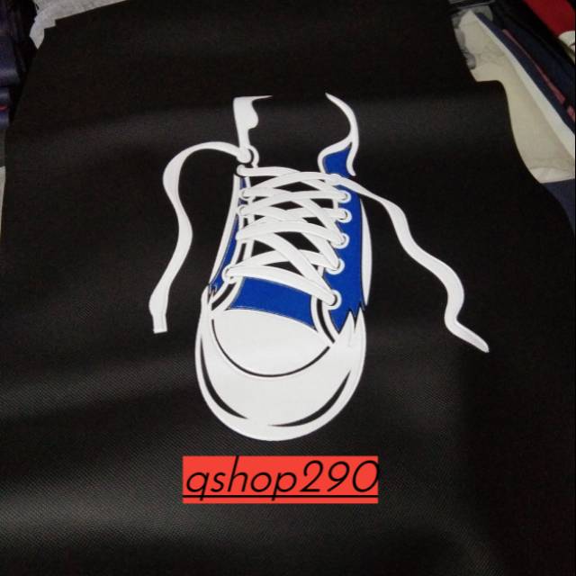 

Kain jok sablon gambar besar