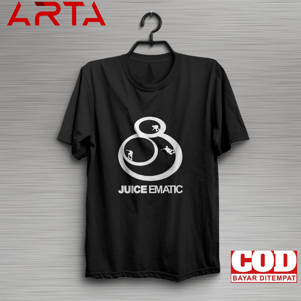 KAOS JUICE EMATIC KAOS DISTRO KAOS SURFING PRIA WANITA BAJU PRIA WANITA ATASAN PRIA WANITA TSHIRT R1