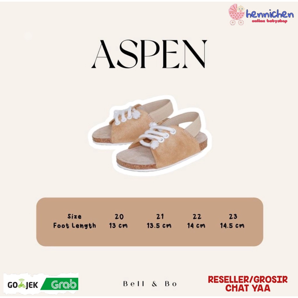 BELL AND BO ASPEN SANDAL ANAK SANDAL SENDAL ANAK SEPATU ANAK BAYI FASHION ANAK PEREMPUAN