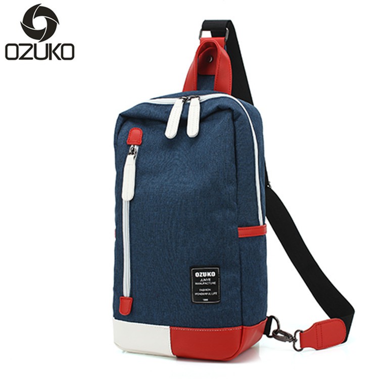 OZUKO 8813 Tas Selempang Pria Anti Air Sling Bag Pria By Japan Design WATCHKITE WKOS