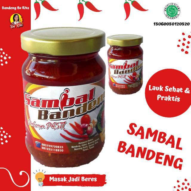 

Sambel Bandeng Pedas Sedang Bu Rita 150 g