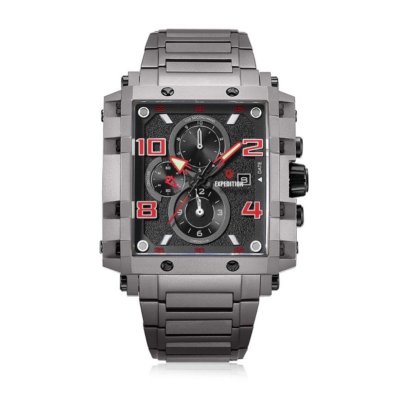 Jam Tangan Pria EXPEDITION 6757 EXP 6757 EXP6757 TITANIUM TERBARU STOK TERBATAS