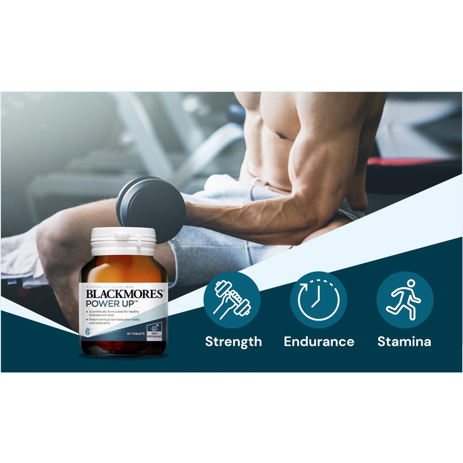 TESTOTERON BOOSTER / Blackmores Power Up 30 tabs