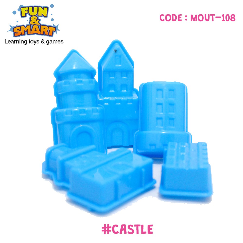 MAINAN ANAK CETAKAN PASIR KINETIC PLAYSAND MOULD EMBER - MOUT-108