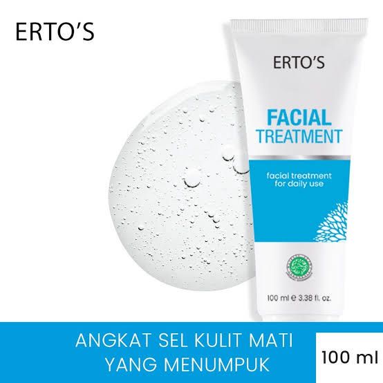 ✨ AKU MURAH ✨ERTOS Facial Treatment / 100ml / Original BPOM 100%