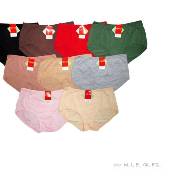 ✽ Celana Dalam CD Big Size Ada Jahitan Belakang Sorex 3060 Nyaman Hbss - L ♠