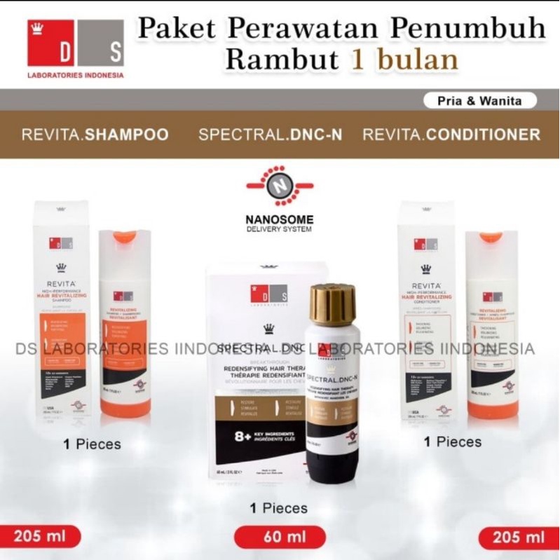 Ds Laboratories Paket Spectral DNC N Paket 1 Bulan