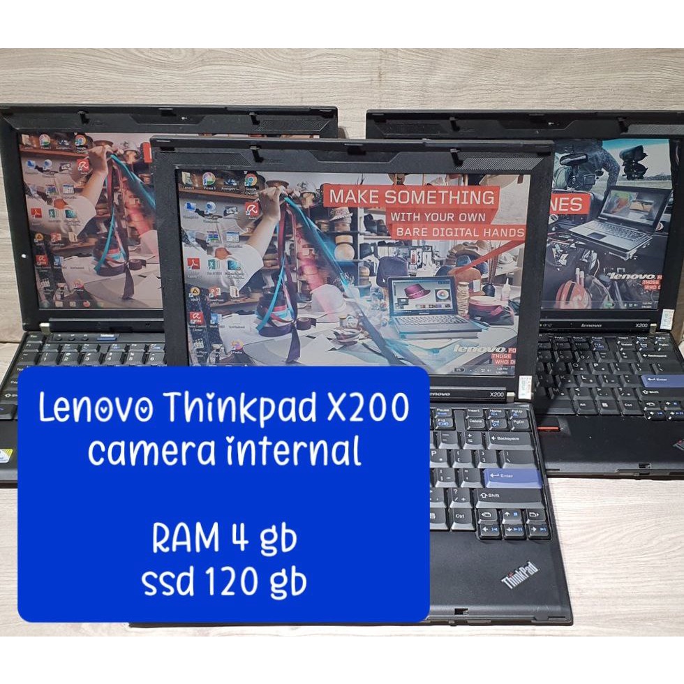 LAPTOP SEKEN SEJUTAAN CORE 2 DUO MURAH BISA BUAT LAPTOP ONLINE SHOP WHF WFO Dell d620 d630 d820-X200 CAM 4 SSD 120