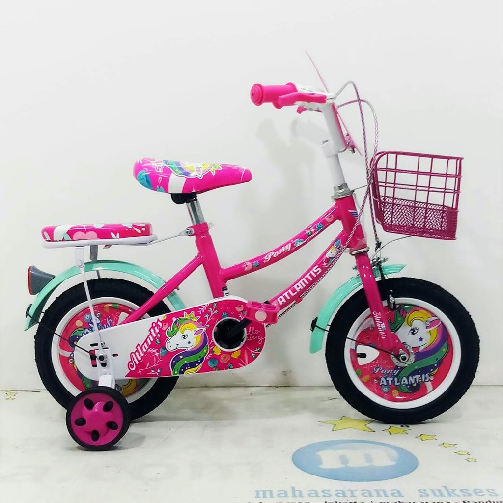Sepeda Mini Anak Atlantis Pony CTB 2-4 Tahun 12 Inci Low ...