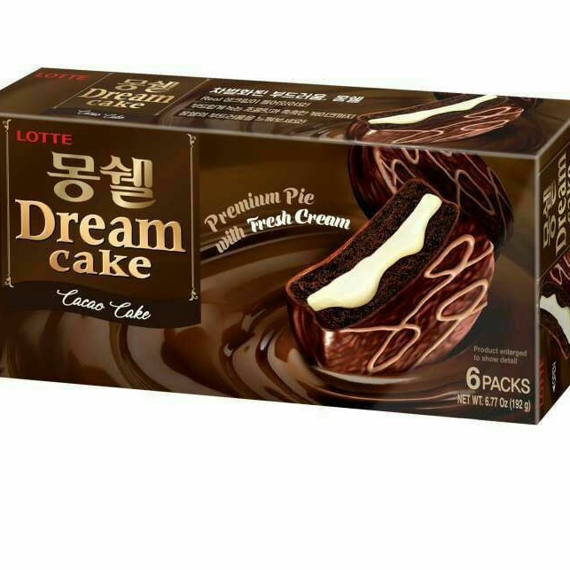 

Lotte moncher cacao cake 192 gr