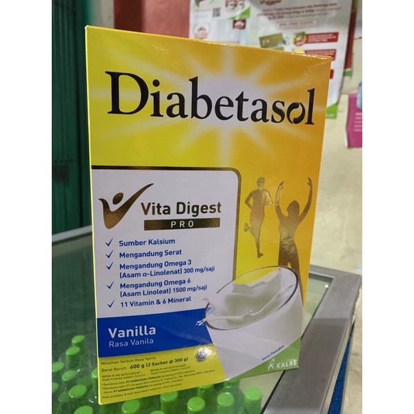 Susu Diabetasol vanila 600gr