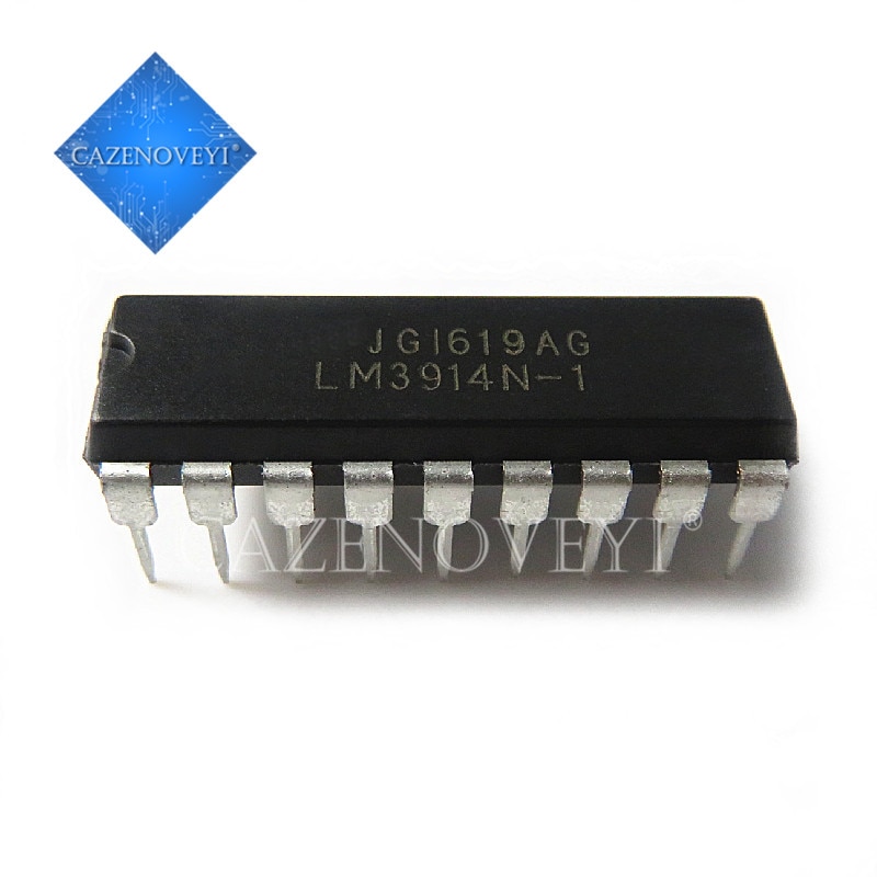 5pcs/lot LM3914N-1 LM3915N-1 LM3916N-1 LM3914N LM3915N LM3916 DIP In Stock