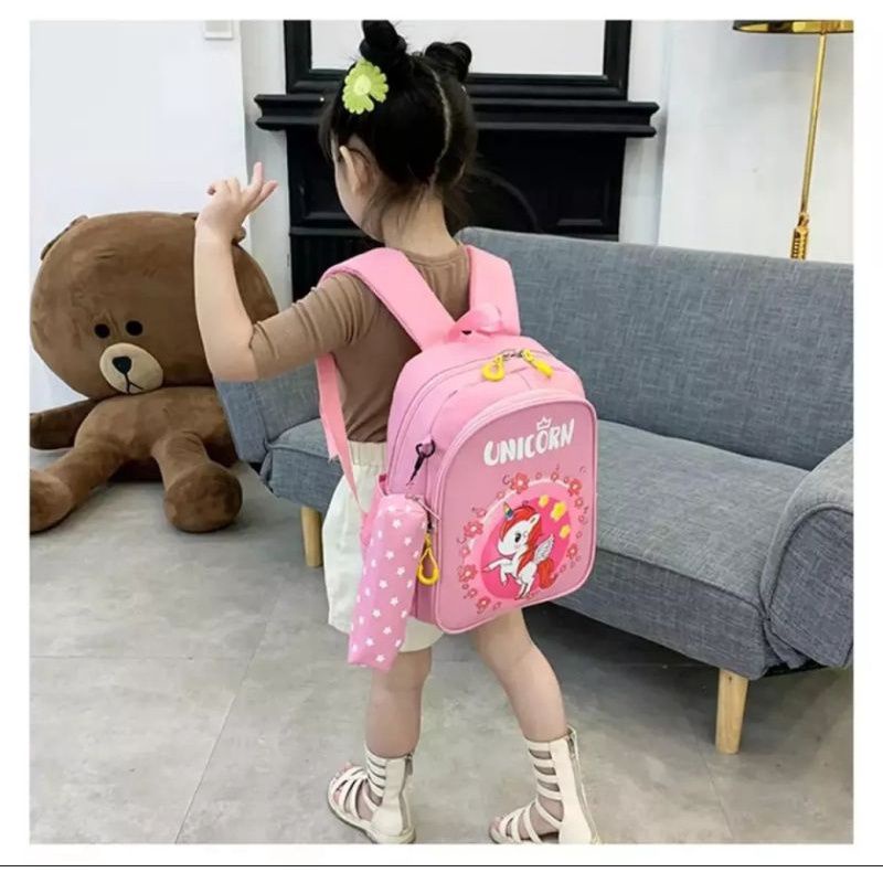 CAHAYA PELANGI (CPS) UNICORN - TAS RANSEL ANAK PEREMPUAN TK/SD