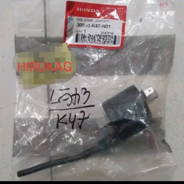 KOEL COEL COIL KOIL BLADE FI 125 K47 AHM 30510 K47 N01 ORI AHM