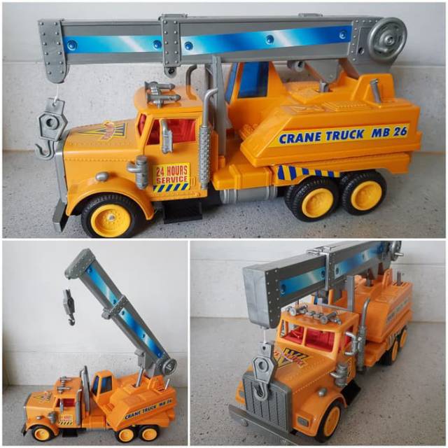  Mainan  Mobil Truk  Crane  Mainan  Mobil Truk  Derek Mobil 
