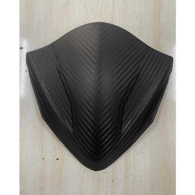 visor honda beat fi black dan karbon carbon