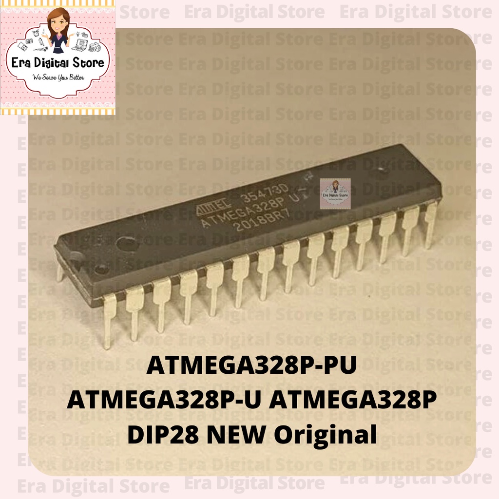 ATMEGA328P-PU ATMEGA328P-U ATMEGA328P DIP28 NEW Original MCU 8-bit ATmega AVR RISC 32KB Flash 2.5V