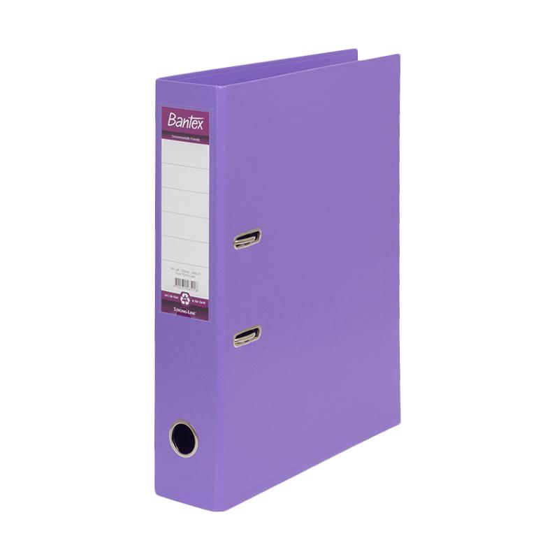 

Bantex Lever Arc File-PVC Size Folio / kapasitas 7cm / Lilac