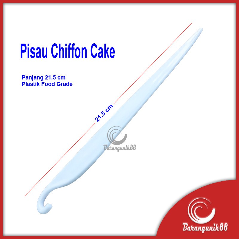 Chiffon Knife Plastik Food Grade Pisau Chiffon Cake Release Scraper