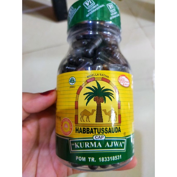Habbatussauda Bubuk Cap Kurma Ajwa Kapsul Original Asli Premium Grade A Medan JSR dr Zaidul Akbar