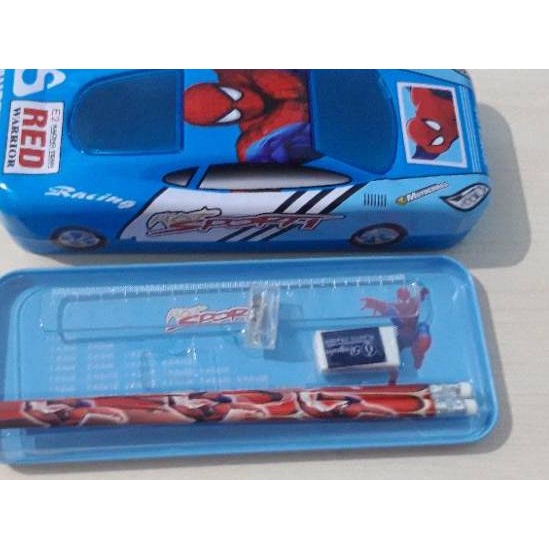 

✞PROMO✞ FREE BUBBLE WRAP + DUS Tempat Kotak Pensil Jumbo 2 Tingkat Mobil Karakter + Study Set GP 008/ 062/ 016 produck terlaris