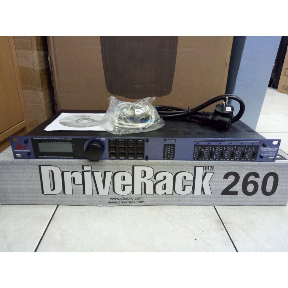 Speaker Management DBX Drive Rack PA 260  Limit