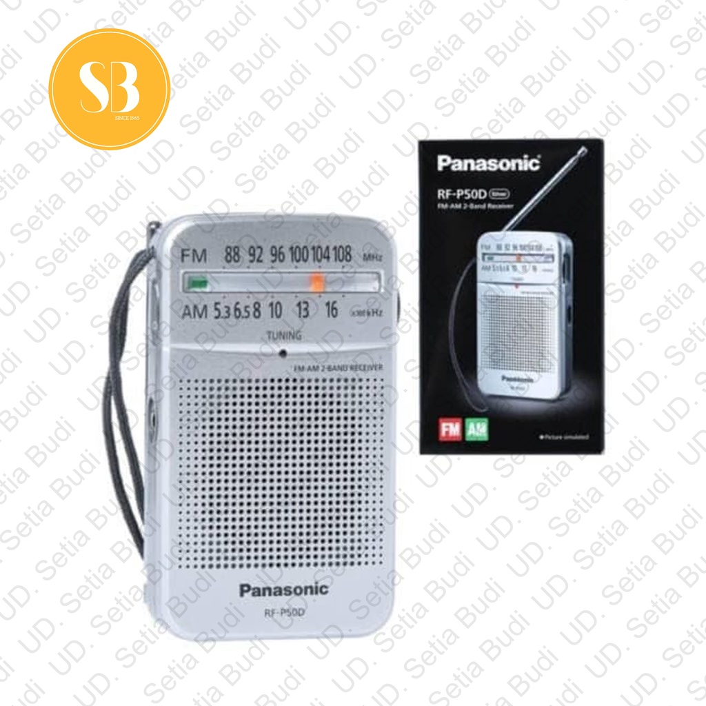 Panasonic RF-P50 AM FM Radio Pocket Saku Portable RF P50