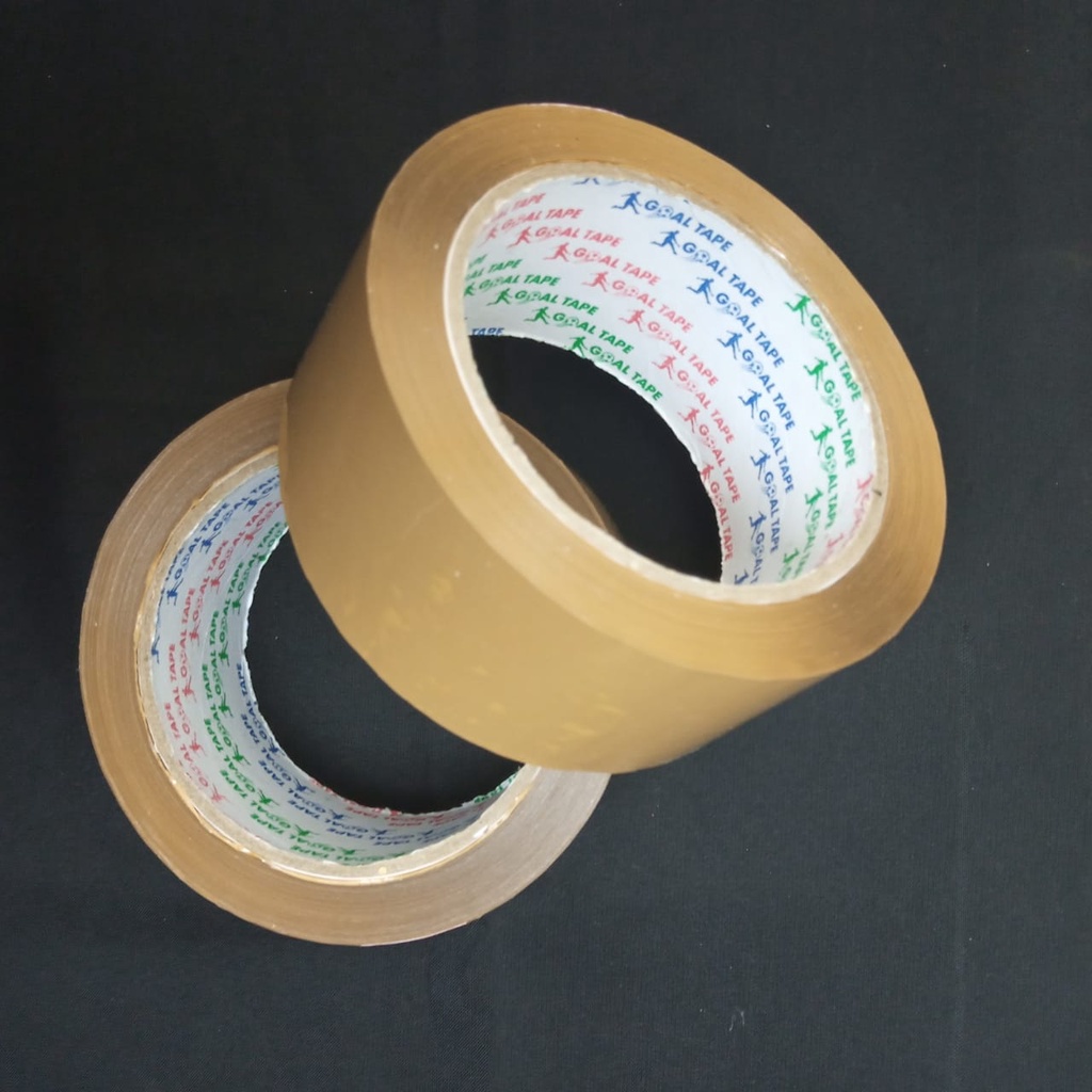 

LAKBAN COKLAT GOALTAPE 100 Yard 2 Inch