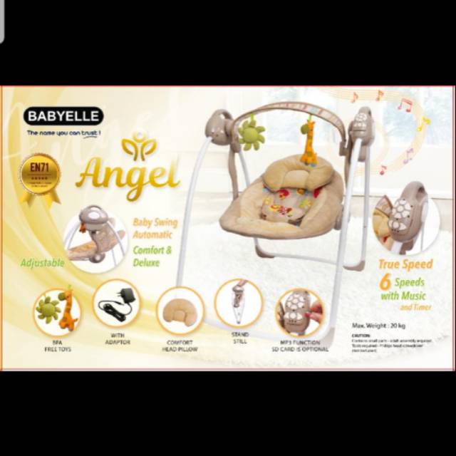 Ayunan bayi otomatis swing bed be1221/ space baby pc1860 apease swing bed automatic promo bouncer listrik mirip nuna