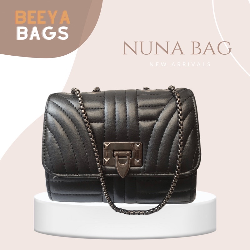 (FREE SCARF/GIFT) BEEYABAGS NUNA BAG SHOULDER BAG SLINGBAG TAS BAHU TAS SELEMPANG TAS MURAH