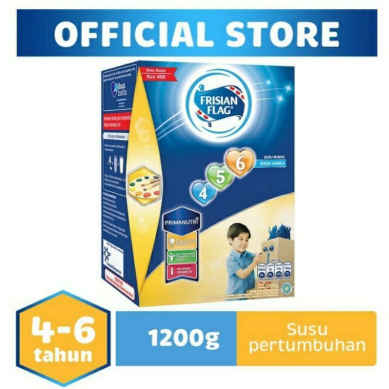 

FRISIAN FLAG 456 VANILA SUSU PERTUMBUHAN 1200GR