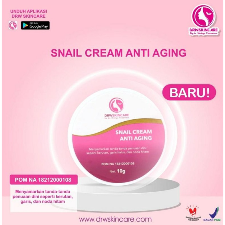 SNAIL CREAM ANTI AGING DRW SKINCARE