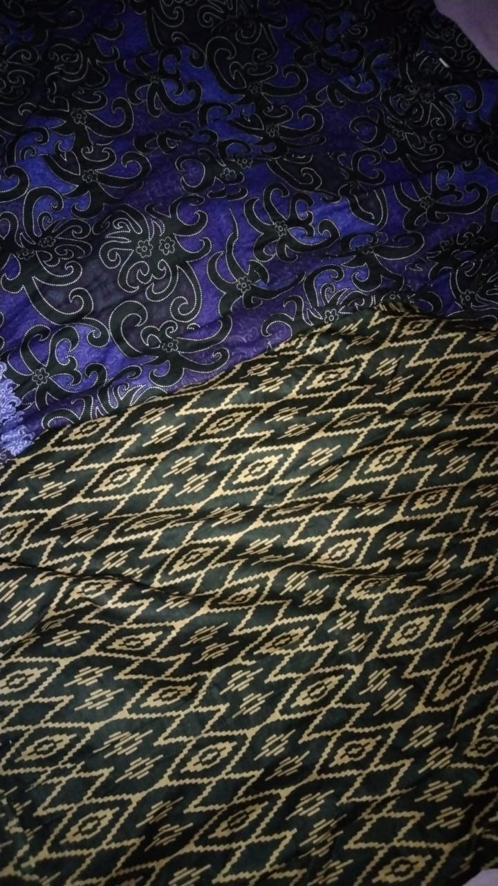 Kemeja Batik Lengan Panjang Motif Sogan