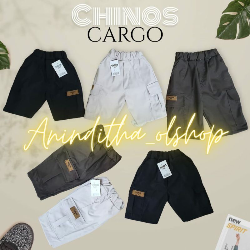 Chino anak celana Chino pendek cargo / Chino anak celana pendek / celana Chino  anak pendek  /celana