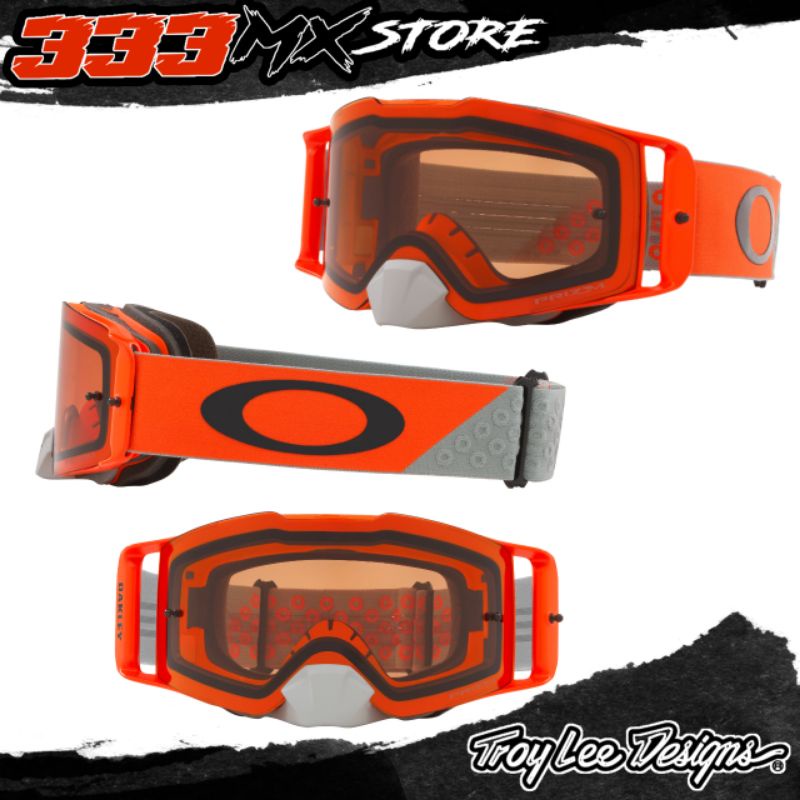 GOGGLE OAKLEY FRONTLINE ORANGE GOGGLR MTB CROSS MX DH OAKLEY