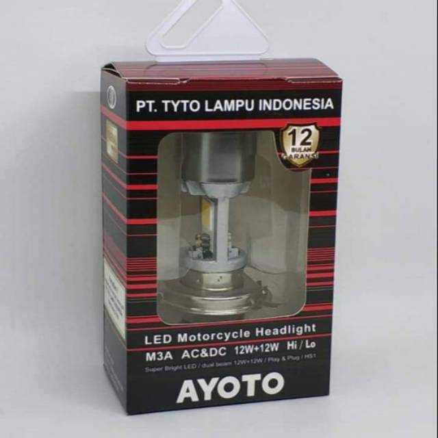 lampu led tyto/ayoto H4