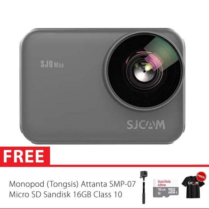 SJCAM SJ9 Max 4K 30fps GYRO EIS Action Kamera Basic 16GB