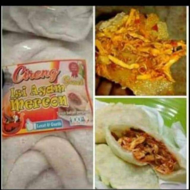 

Cireng mercon rasa ayam isi 10