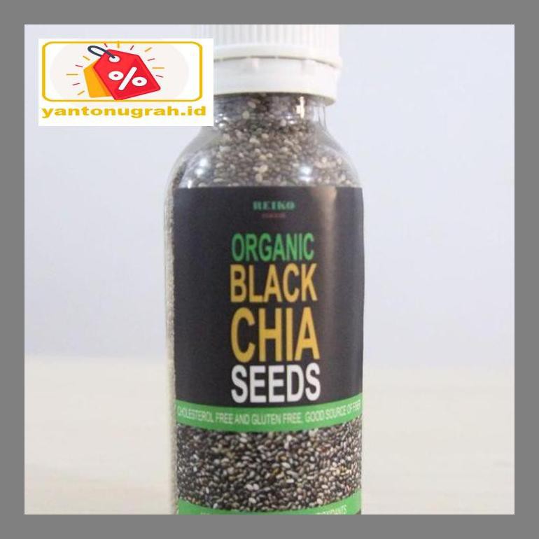 

S50Mkkar Black Chia Seed ( Seeds ) Organic / Biji Chia Hitam Organik Original Dr05Ytd