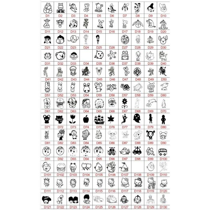 Stempel / Custom Stamp / Stempel Nama Anak Yang Unik Dan Lucu (Ww Pony)
