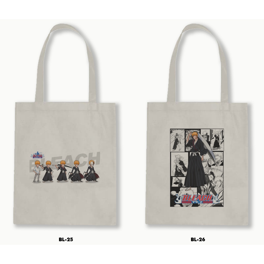 TOTE BAG BLACU - BLEACH / ANIME / MANGA 02