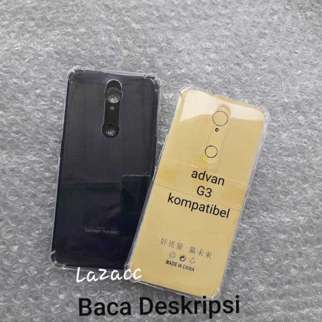 Case advan G3 kompatibel softcrack polos softcase casing silikon