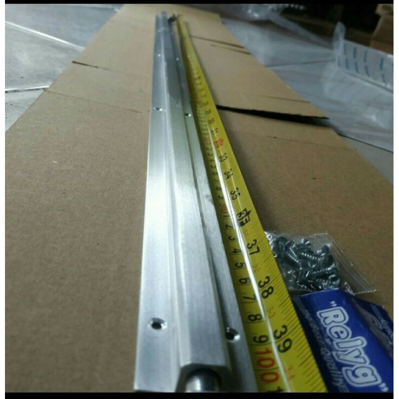 grendel panjang 36 in / 90 cm & 40 in / 100 cm ready stok hrg termurah, slot kunci pintu bahan alumu