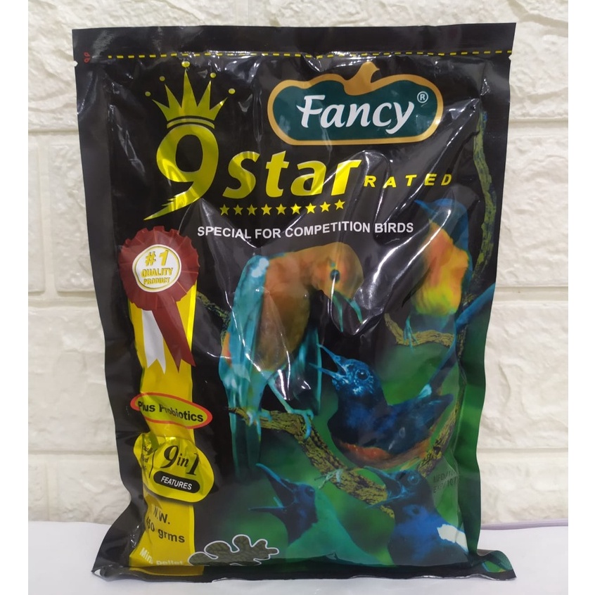 Voer Fancy 9 Star Voer harian untuk burung murai batu kacer c ijo cendet trucukan