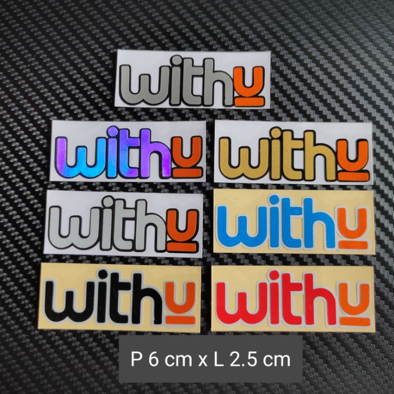 

Stiker cutting withu berkualitas