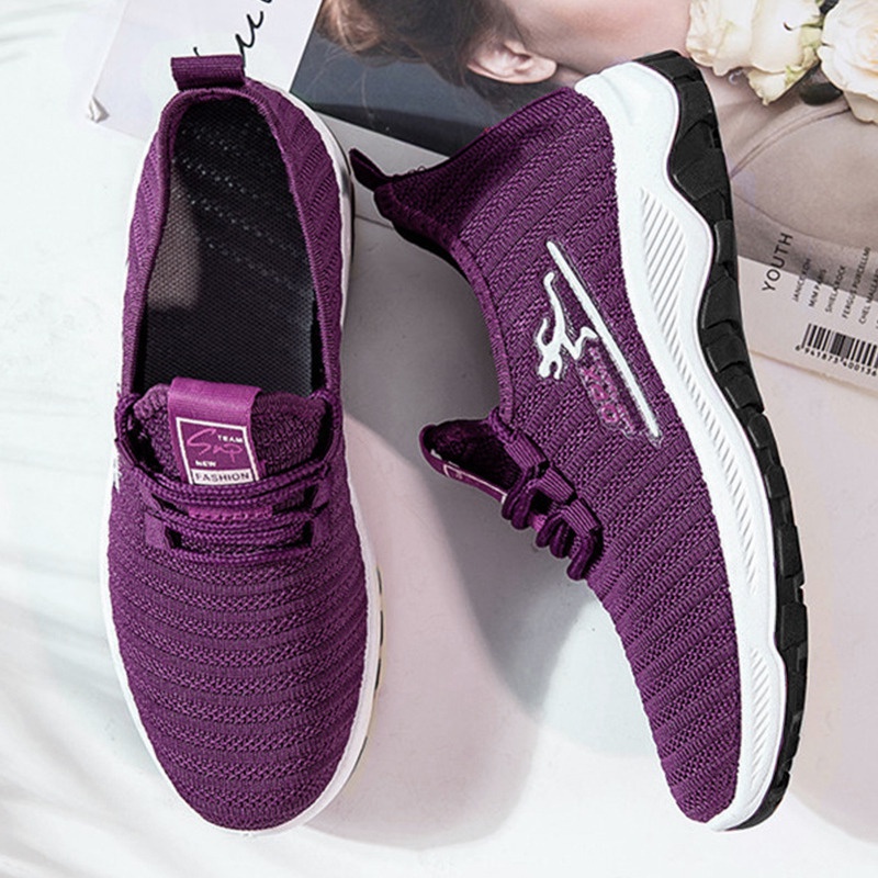 Sepatu Sneakers Wanita Running Kekinian - K36